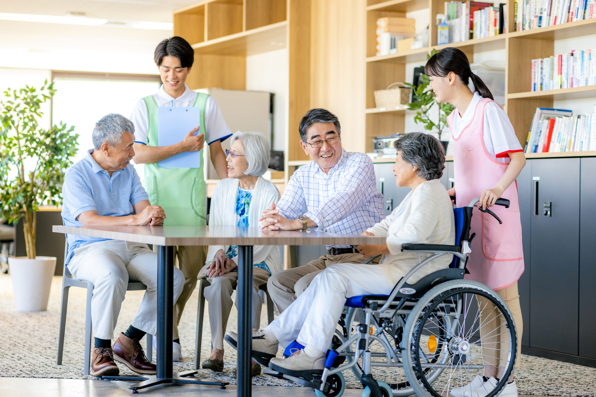 少人数制で寄り添う手厚いケア
